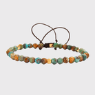 African Beads Bracelet - Adjustable  - Perla Aura