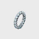 Round-Cut Ring - Sparkling Design - Perla Aura