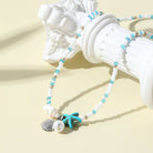 Charming Starfish Jewelry Set - Anklet, Bracelet, and Necklace - Perla Aura