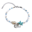 Charming Starfish Jewelry Set - Anklet, Bracelet, and Necklace - Perla Aura